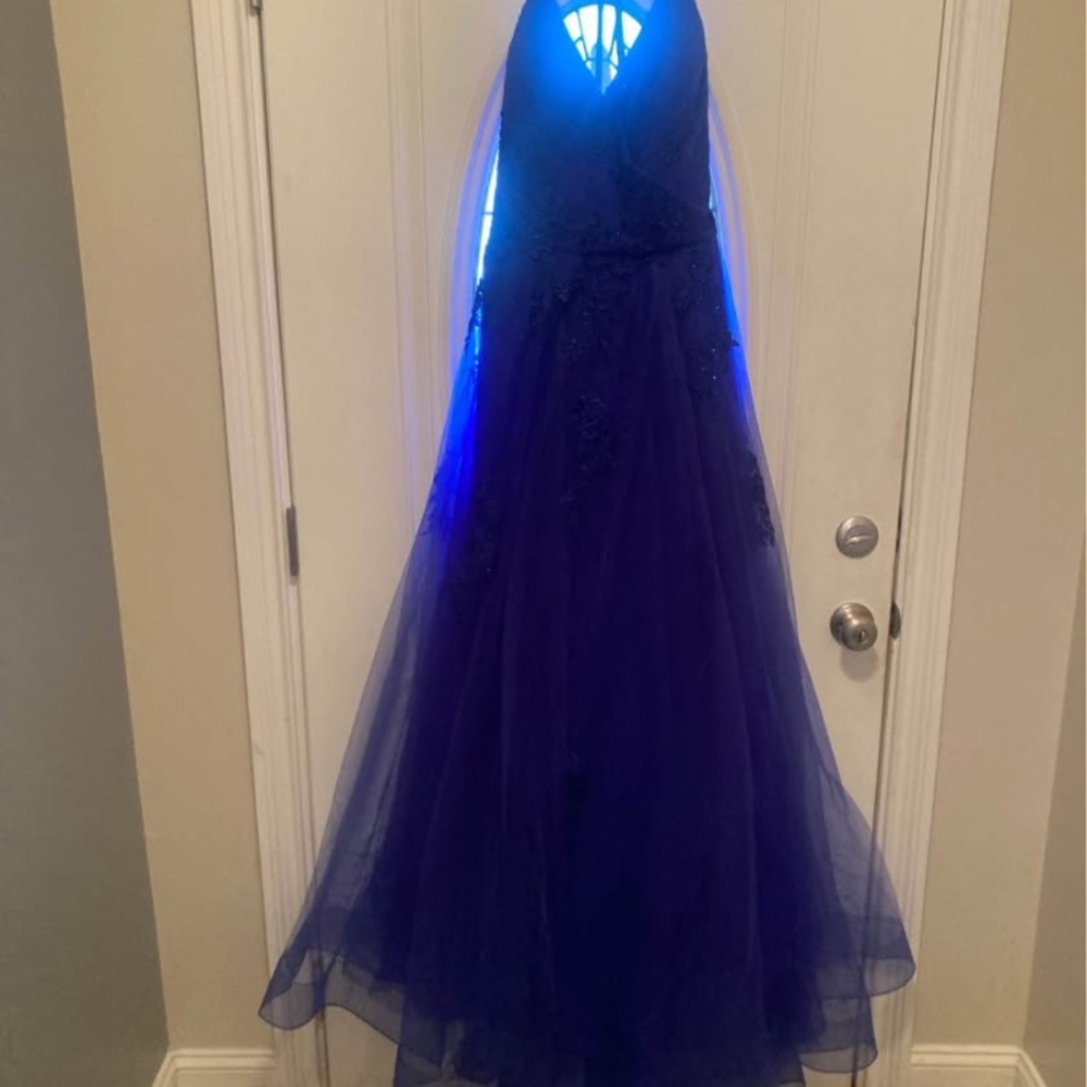Elegant Blue Gown